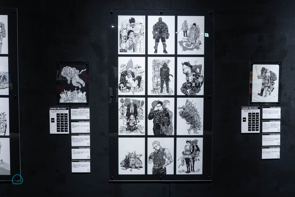 ドロヘドロ原画展 FINAL 〜林田球の世界〜』 カラーやモノクロ原画含め