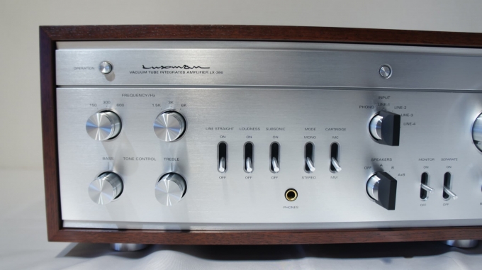 LUXMAN ラックスマン LX-380 真空管プリメインアンプ｜CAVIN 大阪屋