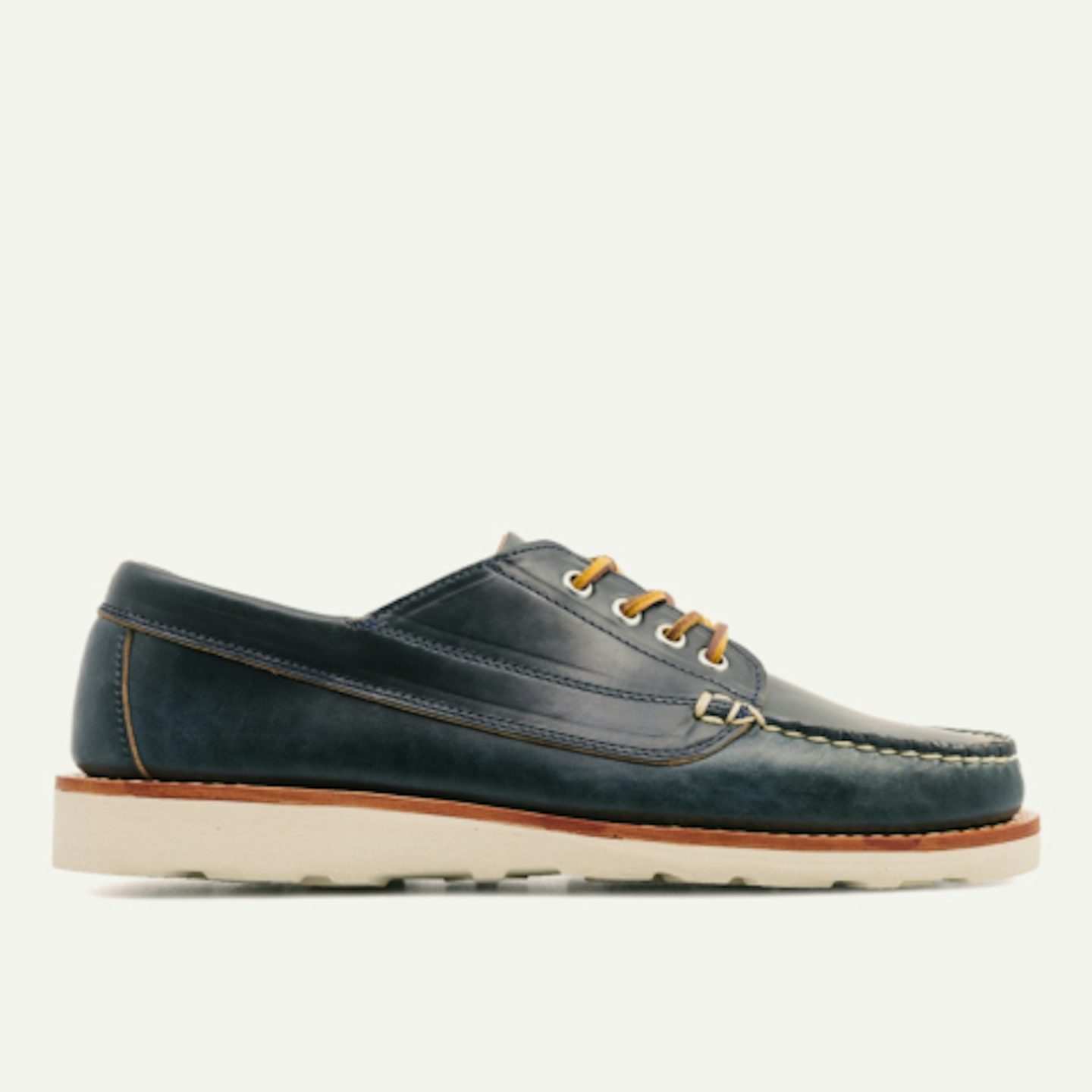 Trail Oxford - Natural Chromexcel, Vibram Christy Sole - Made in