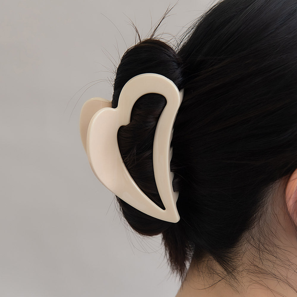 ヘアクリップ ハート バンスクリップ – OSEWAYAオンラインストア