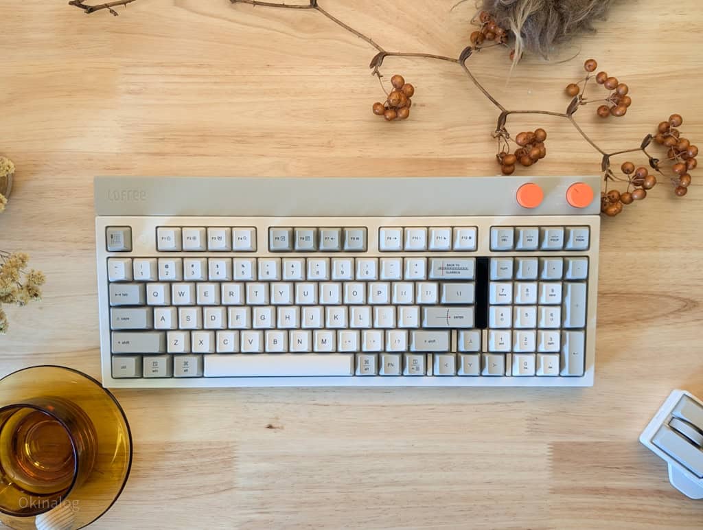 Lofree「Block」レビュー。軽い打鍵感で長時間タイピングが楽になる