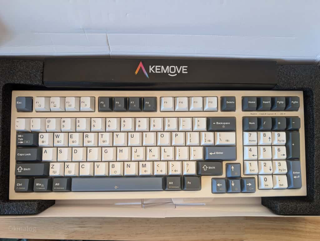KEMOVE K98SEレビュー。リニアキースイッチ搭載テンキーあり有線
