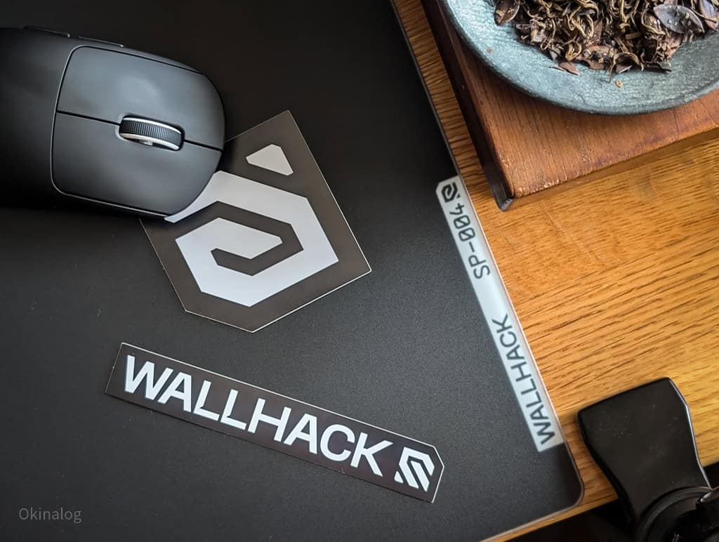 WALLHACK「SP-004」レビュー。さらりとした質感と高反応なガラスマウス