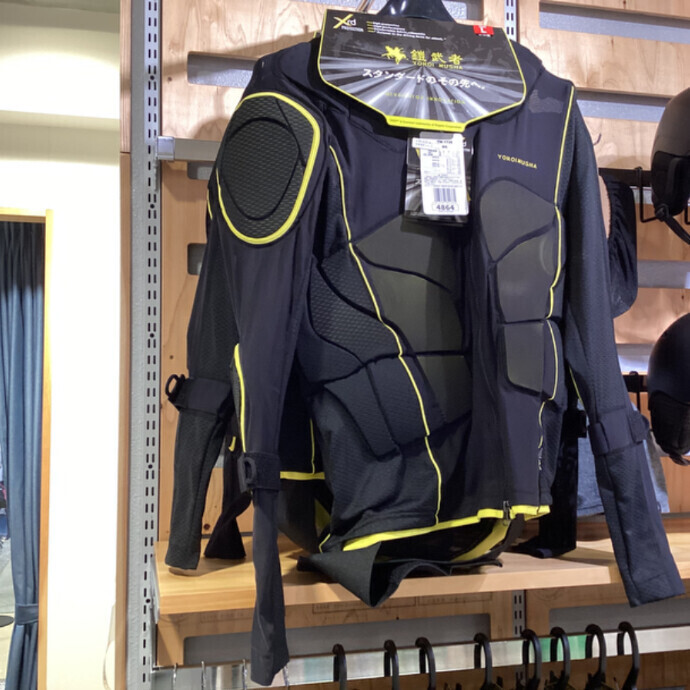 スノーボーダー必見のプロテクター【鎧武者/YOROI MUSHA】が入荷