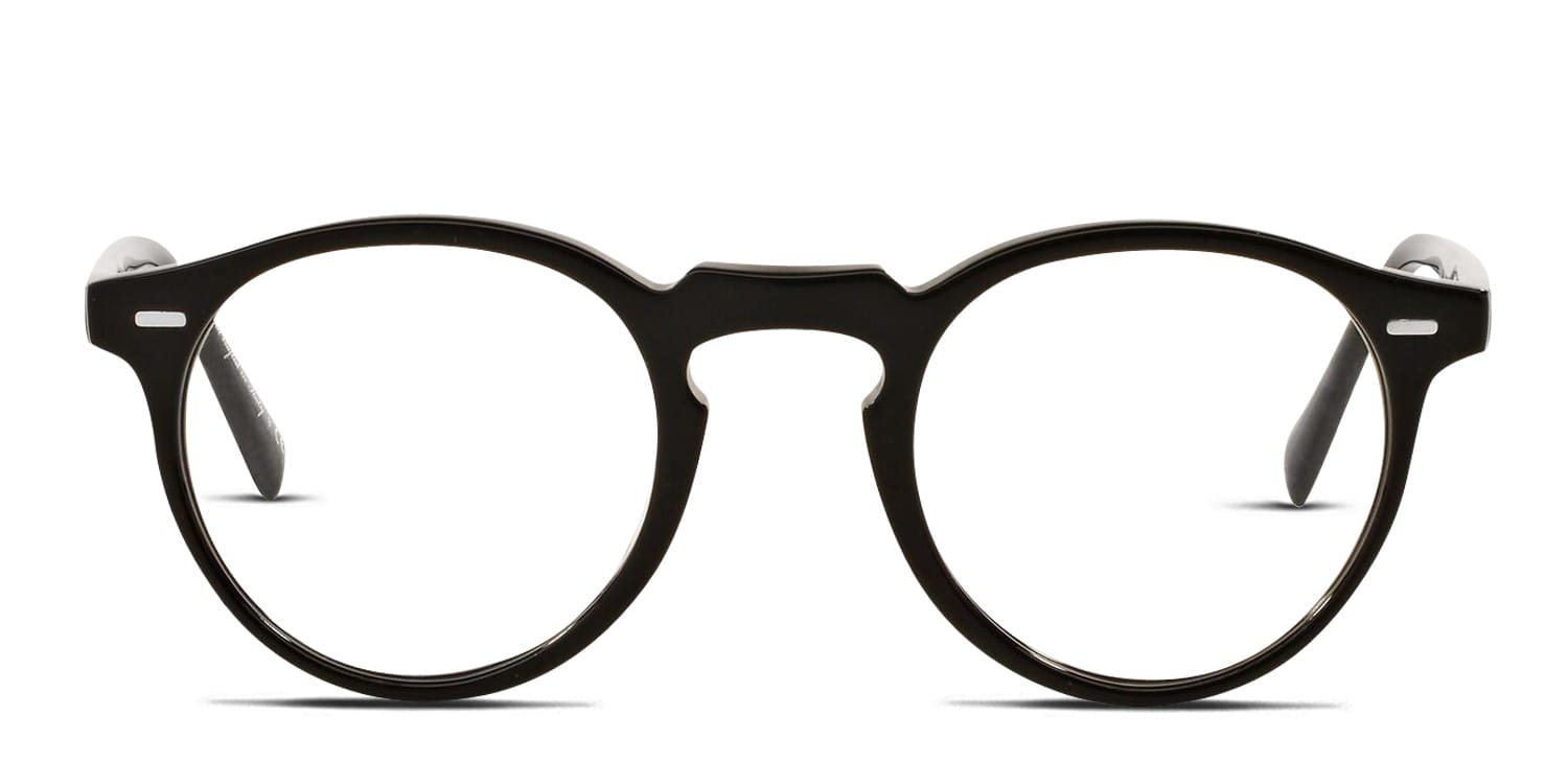 Oliver Peoples OV5186 Gregory Peck Shiny Black Eyeglasses