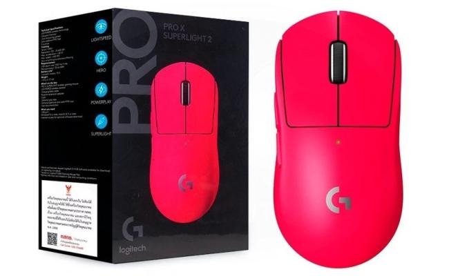 Logitech G PRO X SUPERLIGHT 2 (Magenta) LIGHTSPEED Wireless Gaming