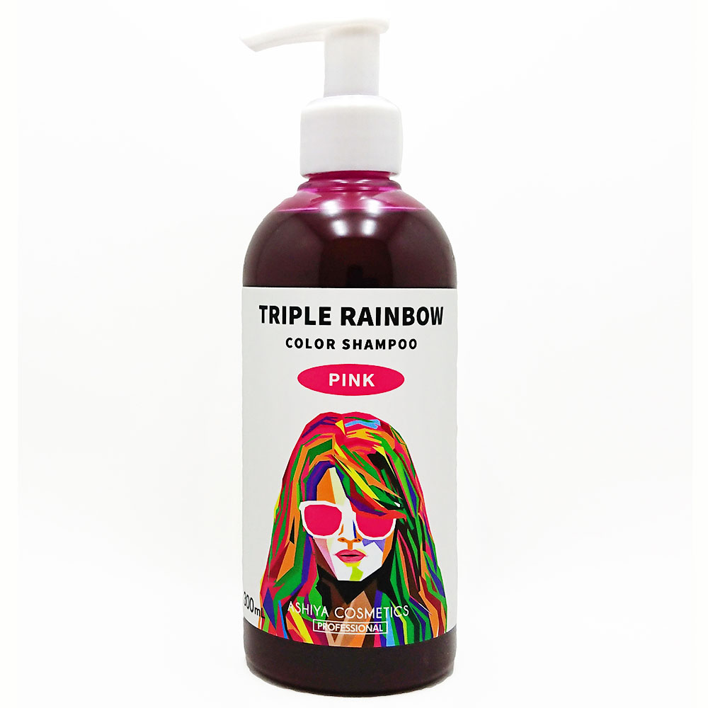 トリプルレインボー カラーシャンプー ピンク 300mL | 卸・仕入れ