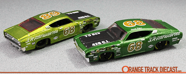 2010 Treasure Hunts: '69 FORD TORINO TALLADEGA – ORANGE TRACK DIECAST