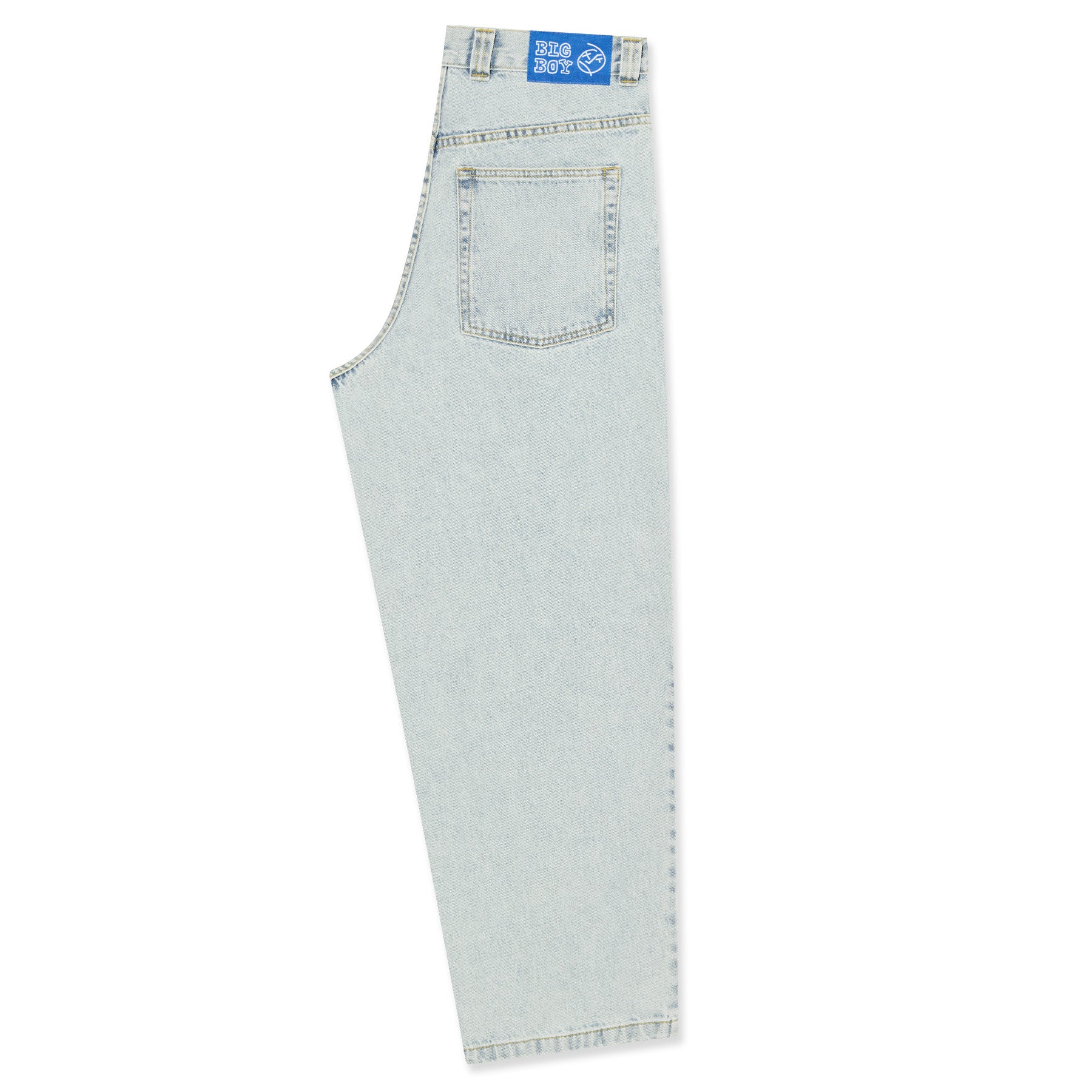 Polar Skate Co. Big Boy Pants OG LOGO Light Blue - Orchard Skateshop