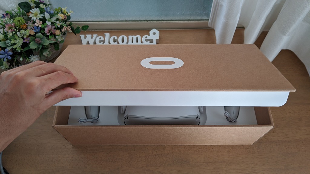 Oculus Quest 2 開封とファーストインプレッション：開封時から楽しい