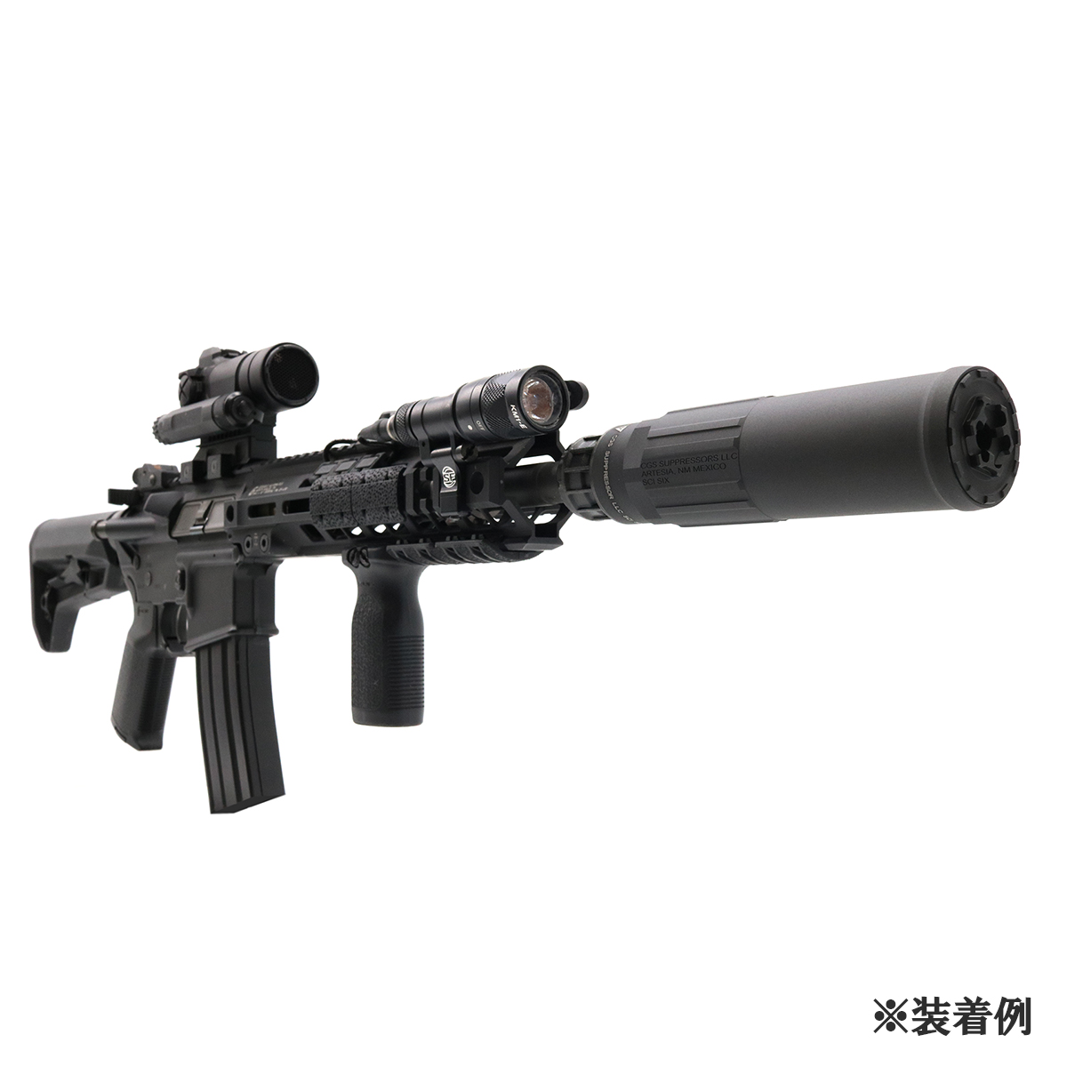 Airsoft Artisan CGS SCI-SIX タイプ サイレンサー / SCI-SIX