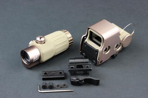 GKタクティカル イオテック XPSタイプホロサイト G33ブースターセット DE