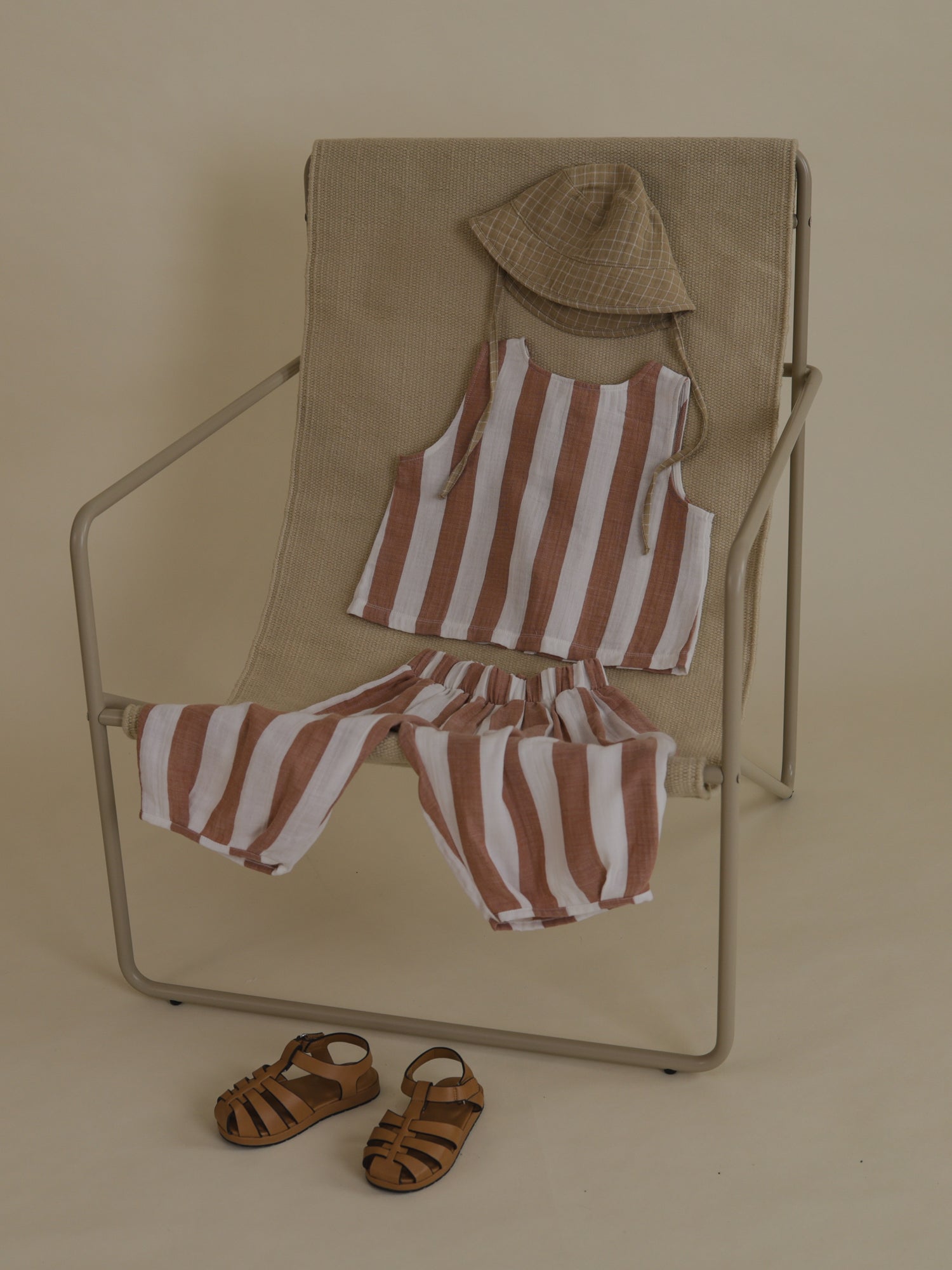 Sienna Stripes Resort Top | Organic Zoo