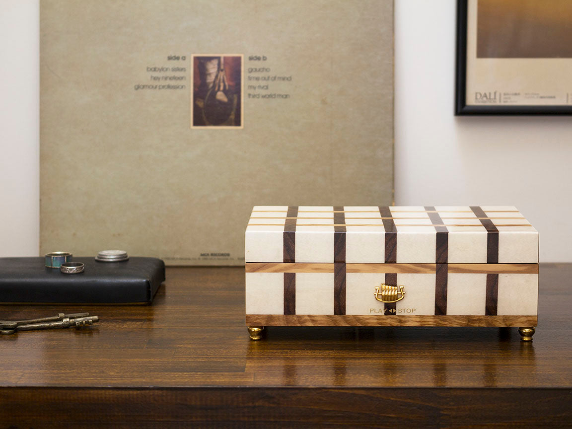 曲が選べる・誕生日に人気】【EX190I】30弁 ORPHEUS イタリア象嵌小物