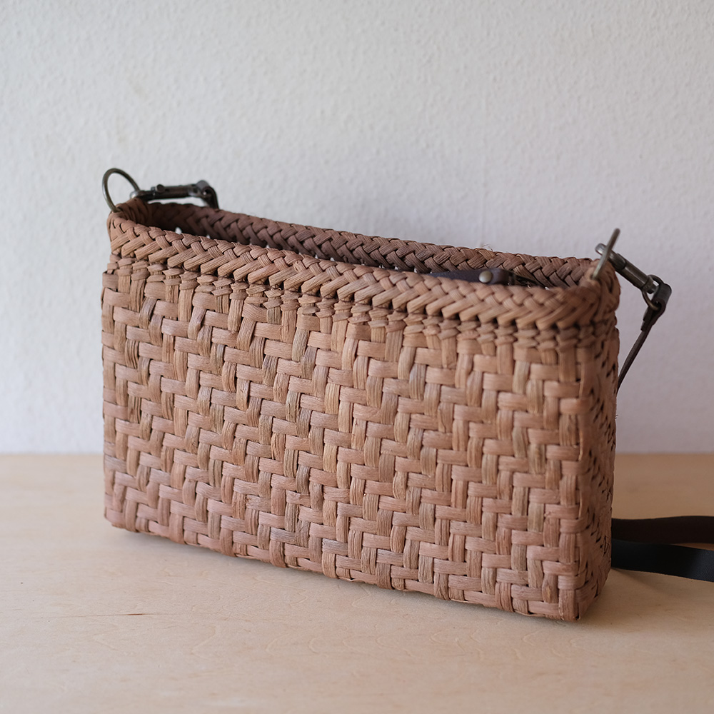 山葡萄 ショルダーかごバッグ 網代編み | ORIORI