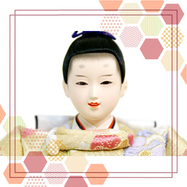 雛人形,東京久月,よろこび雛,収納式三段飾り,ひな人形,#S-34311