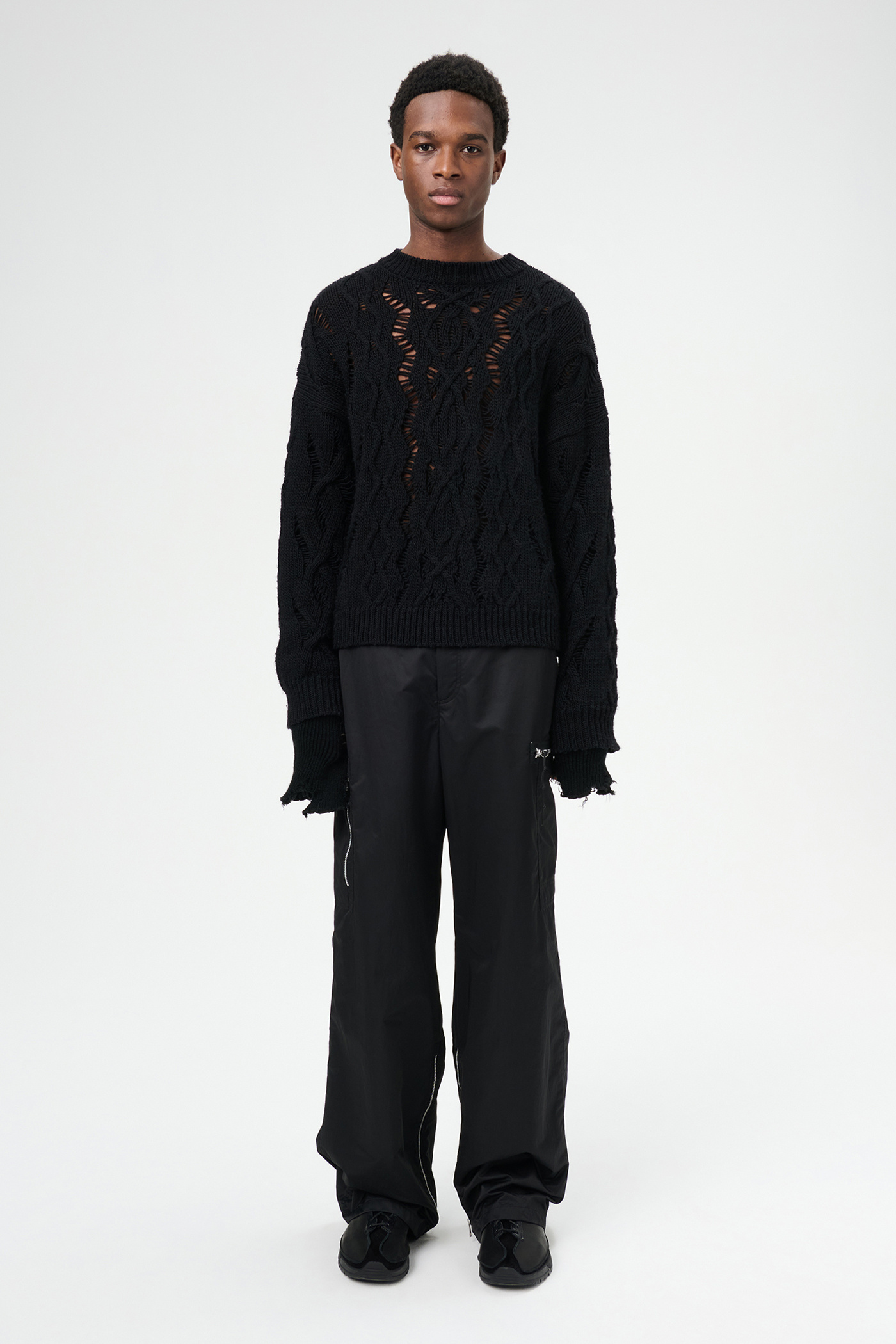 OUR LEGACY アワーレガシー SONAR ROUNDNECK チェックラウンド クルー