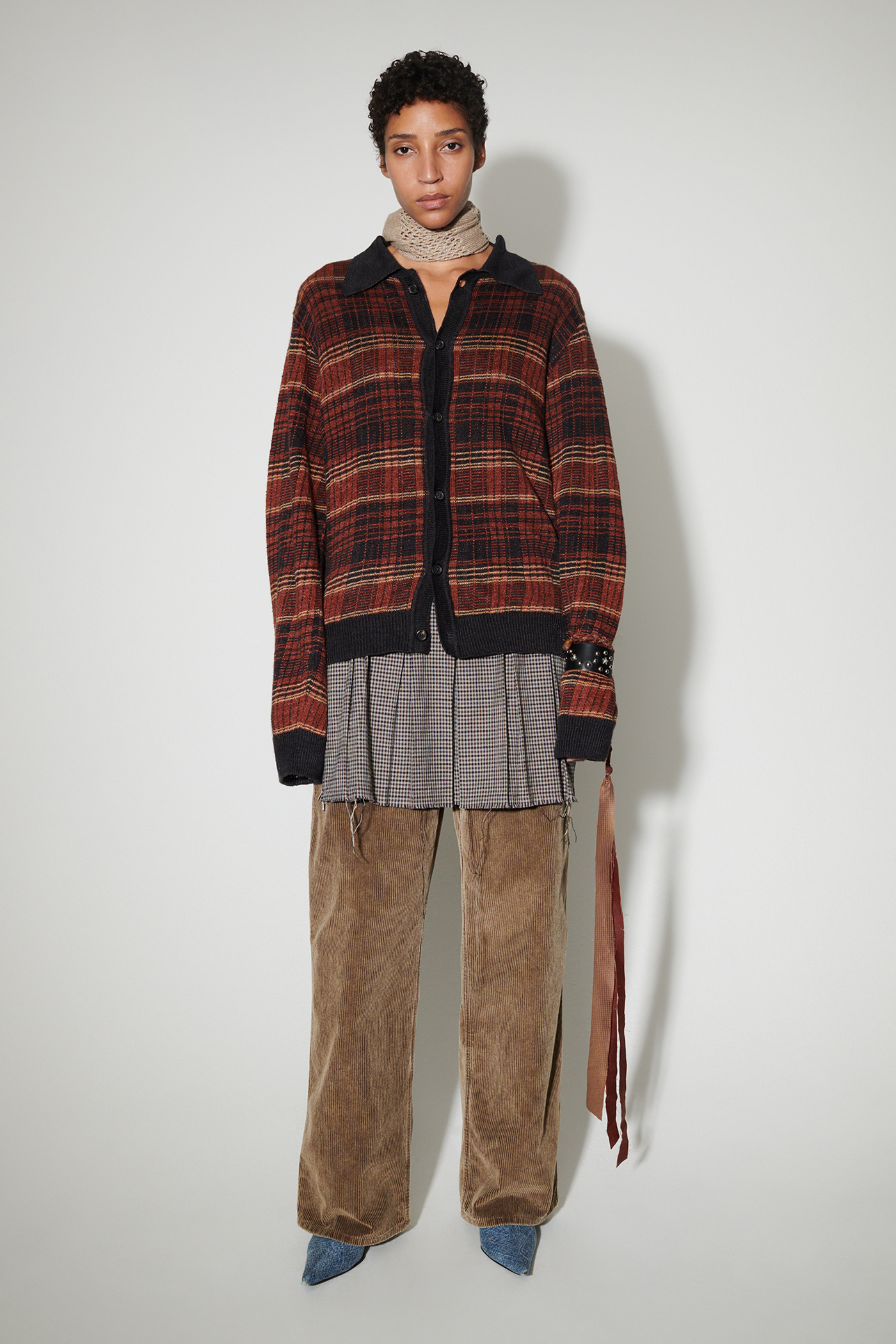 Our Legacy - Evening Polo Rust Geezer Check