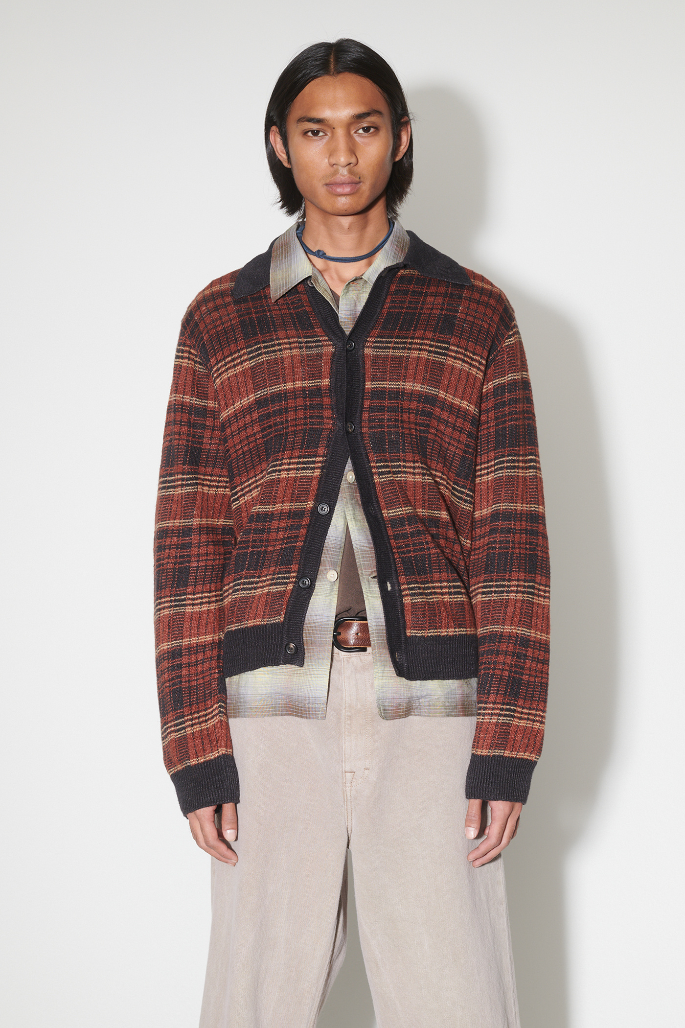 Our Legacy - Evening Polo Rust Geezer Check