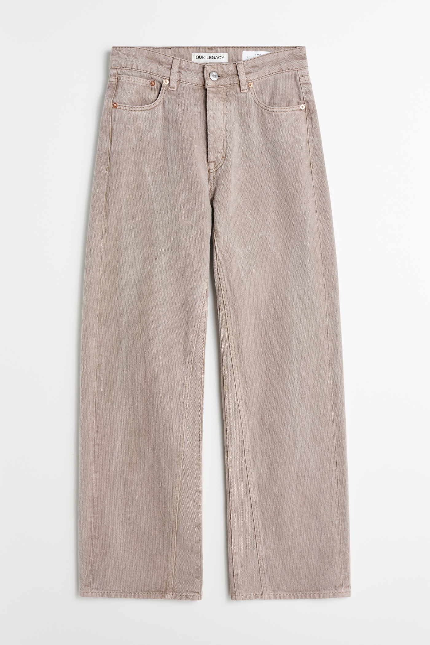 Our Legacy - Treble Cut Pink Cast Chain Twill