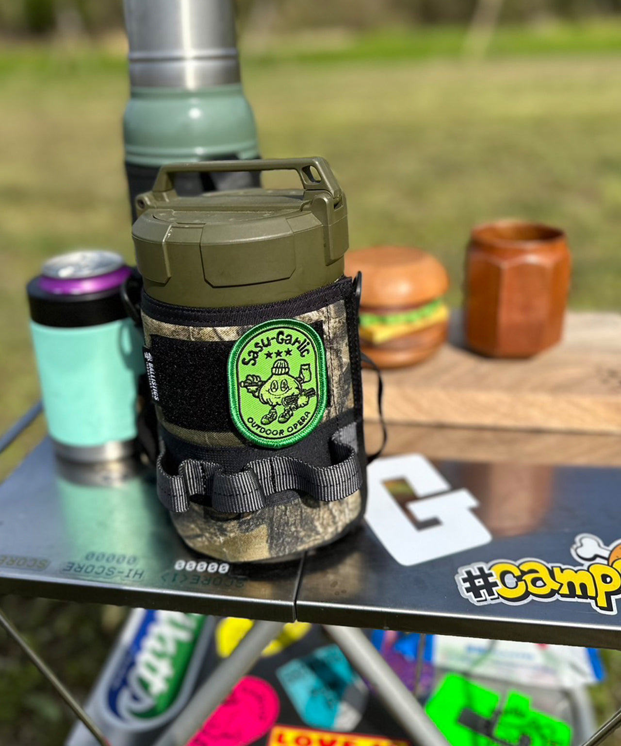 ガーリッくんワッペン（グリーン） – OUTDOOR OPERA