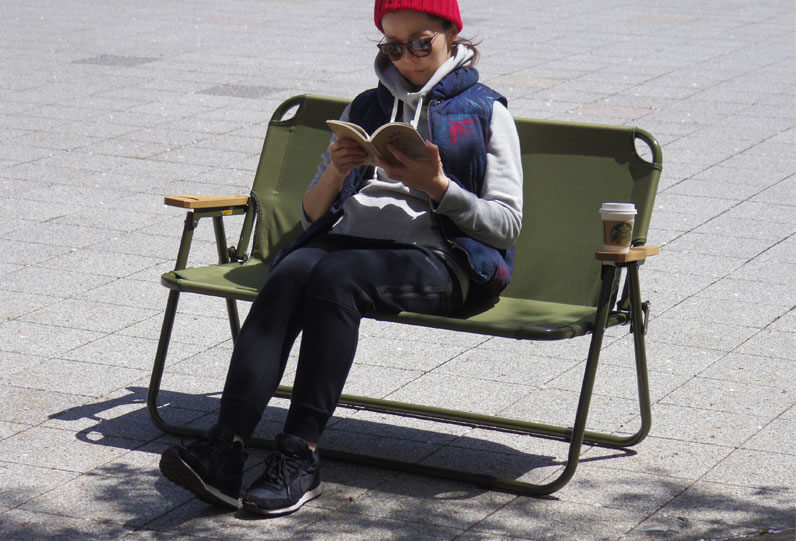 OUTPUT LIFE x Peregrine Furniture FOLDING SOFA -LIMITED EDITION