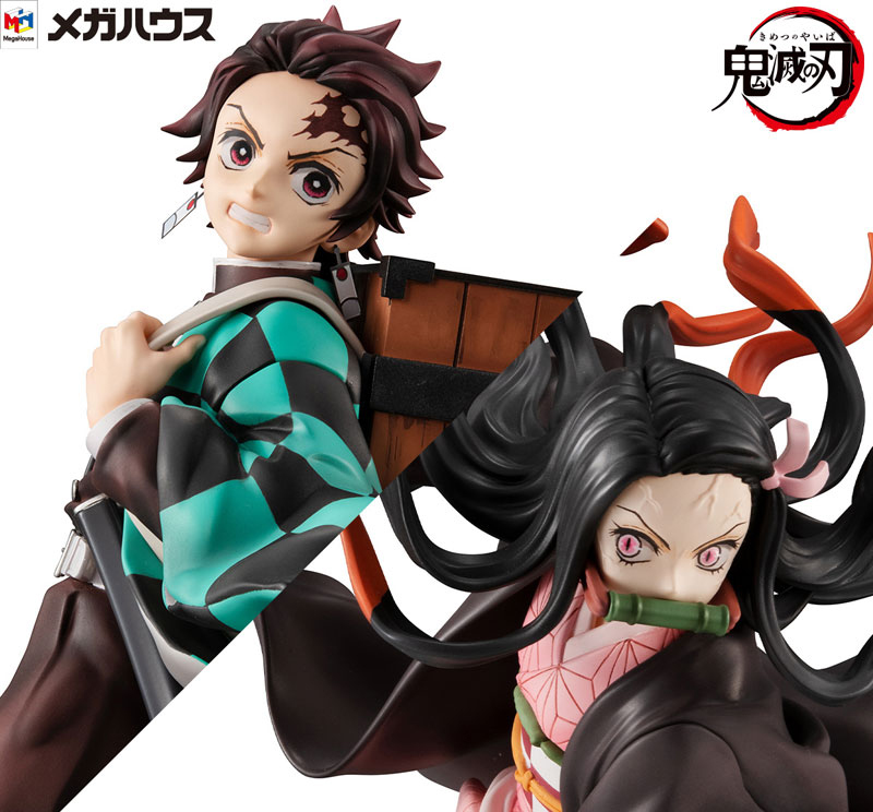鬼滅の刃』炭治郎と禰豆子 兄弟セットのフィギュア登場！二人の