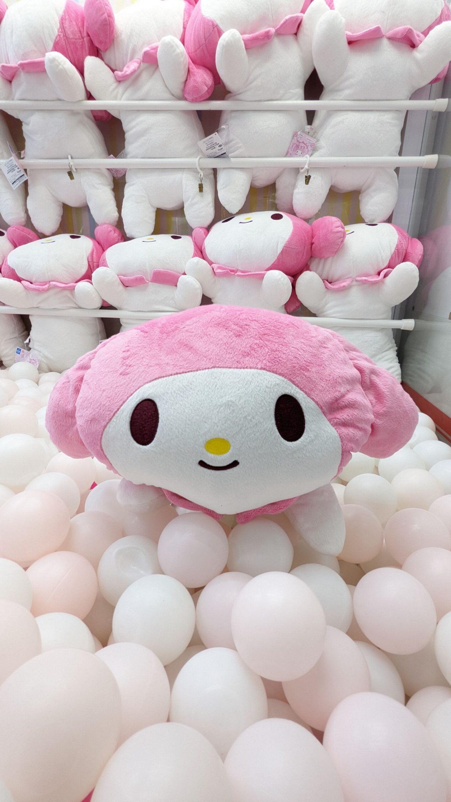 アミューズ新景品入荷情報♪【マイメロディ BIGぬいぐるみ】 | おた