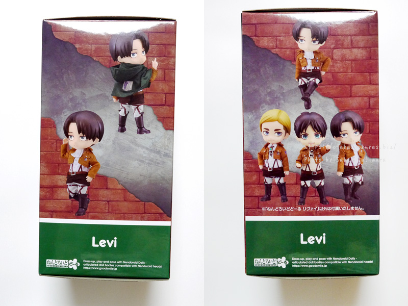 進撃の巨人「ねんどろいどどーる リヴァイ」お迎えした！開封の儀 | 腐