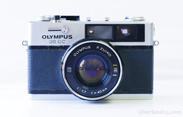Olympus 35DCの使い方。大口径レンズ搭載のレンジファインダーカメラ