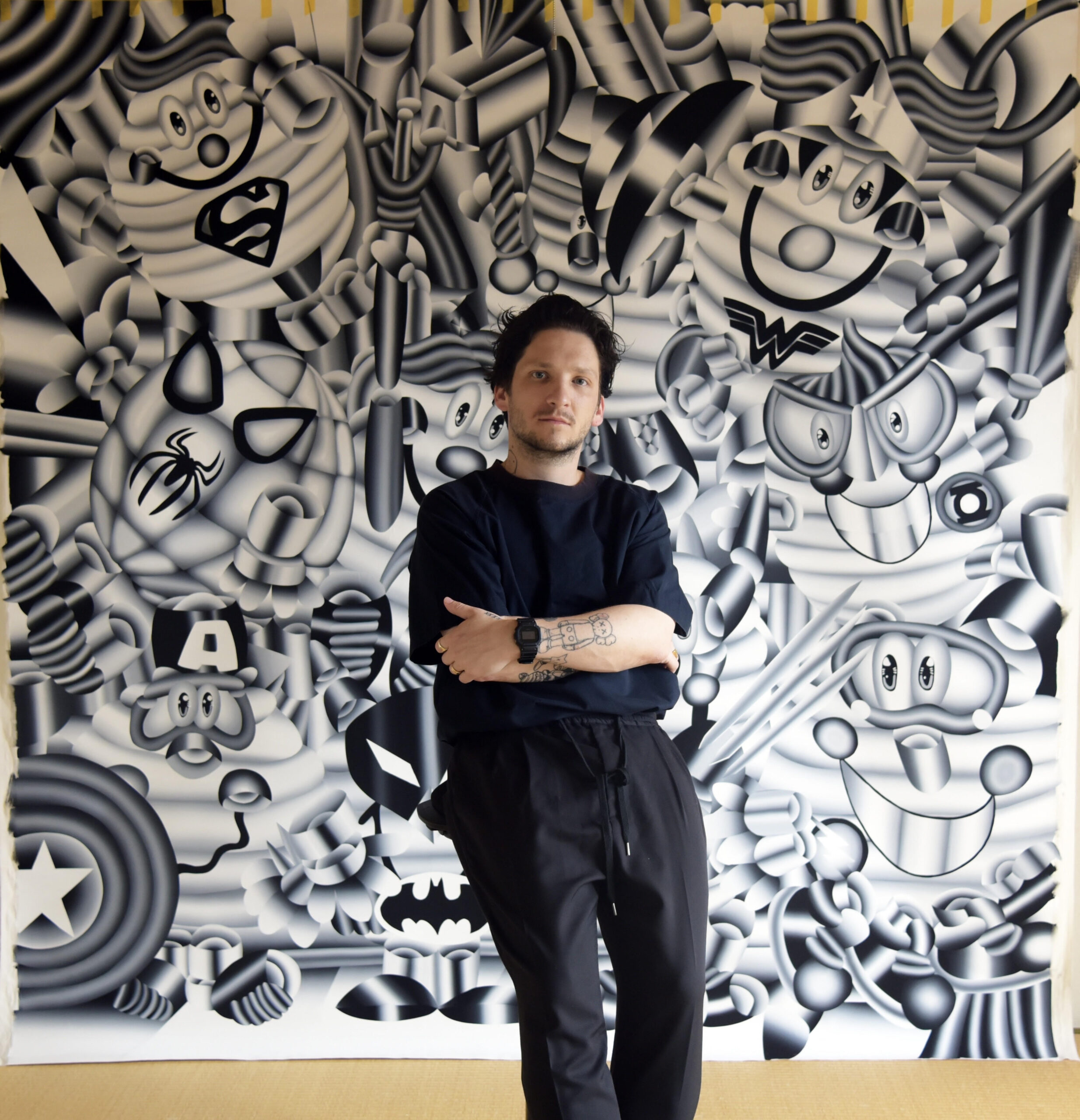 Geoffrey Bouillot, Exploring the Dynamics of Pop Art, Cubism, and