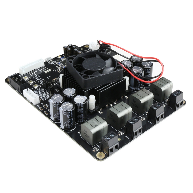 4 x 100W Bluetooth 5.1 Multipoint with DSP Audio Amplifier Board