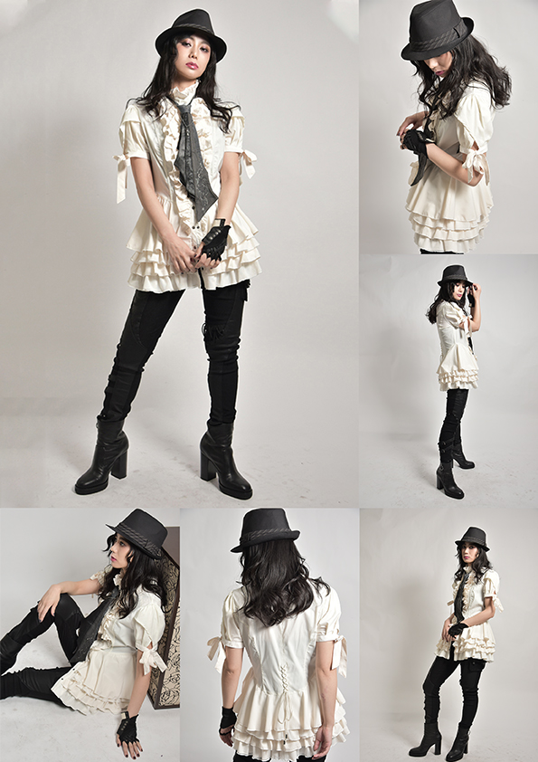 Ozz Croce新作紹介】 フリルブラウスコーデ / OZZON JAPAN