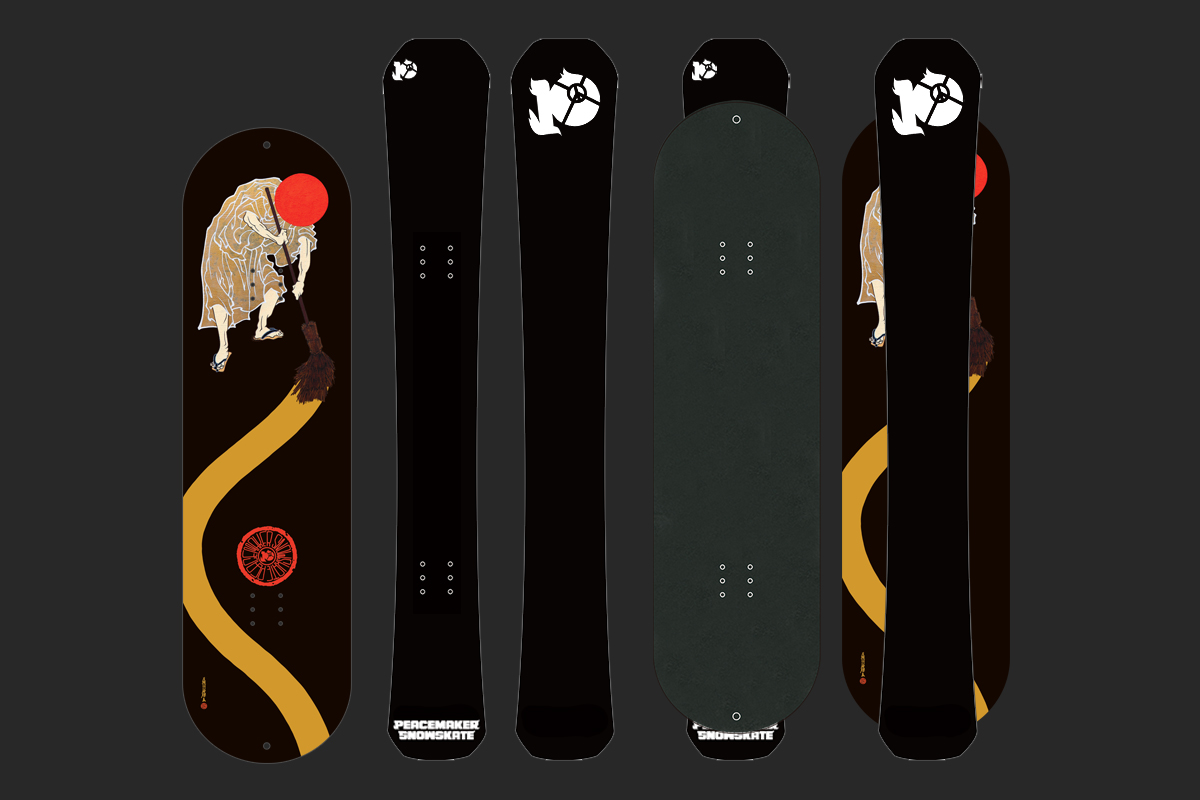 PEACEMAKER SNOWSKATE 26-27｜スノースケートデザイン - OZ-尾頭-山口