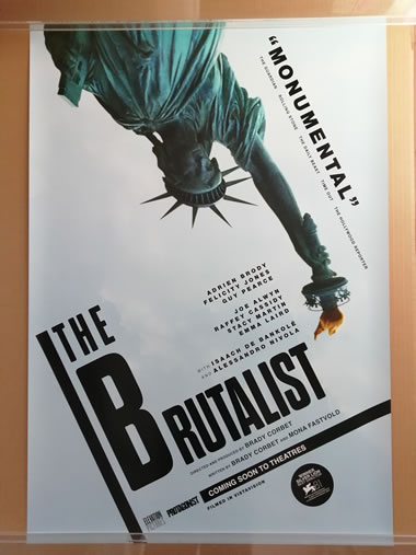 映画ポスター.ピードッグスショップ 映画ポスター ブルータリスト