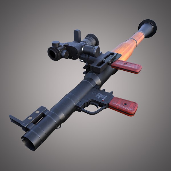 フルスクラッチ RPG-7 ロケットランチャー 3Dプリンター 成形 M フル