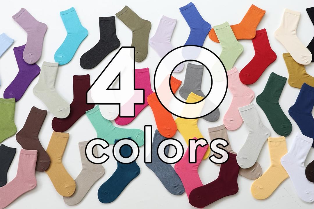 40色のカラフルソックス | 靴下屋公式通販 Tabio オンラインストア