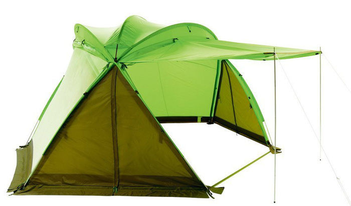 モンベル アストロドーム スクリーンテント ムーンライトテントと接続