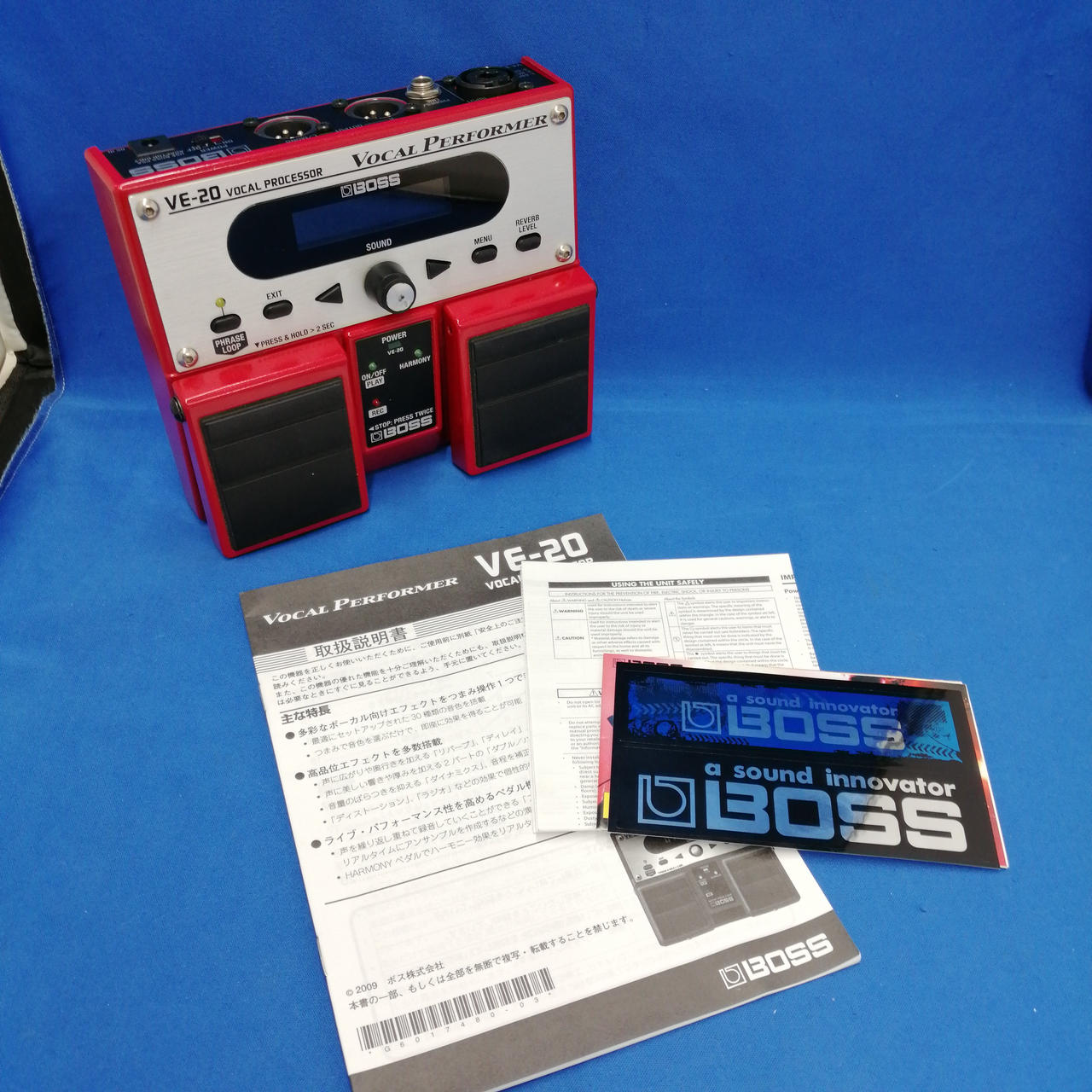 ボス(BOSS)|ボーカルエフェクター/VE-20|【ハードオフ公式通販】オフ