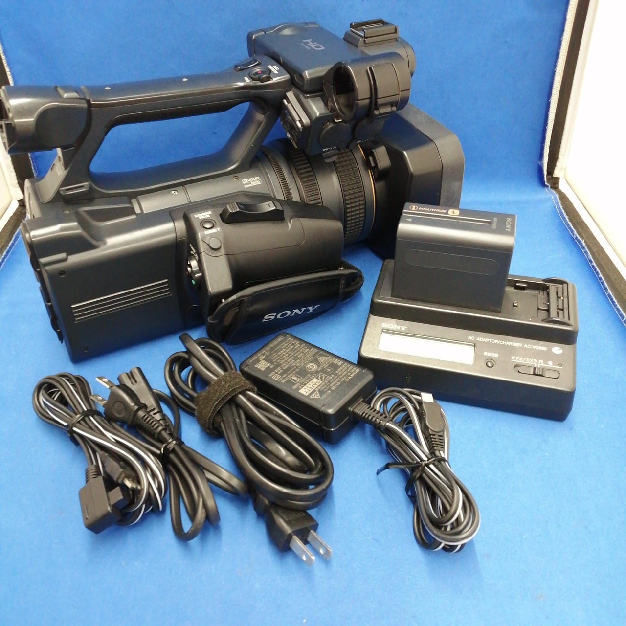 SONY HDR-AX2000 業務用ビデオカメラ 動作確認済 フルセット+α SONY