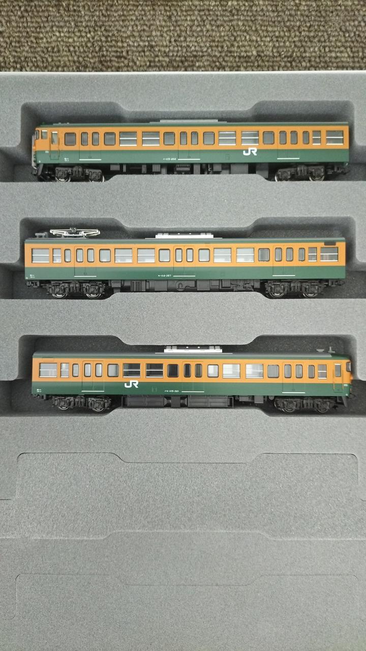 カトー(KATO)|115系300番台湘南色(岡山電車区)3両セット|【ハードオフ