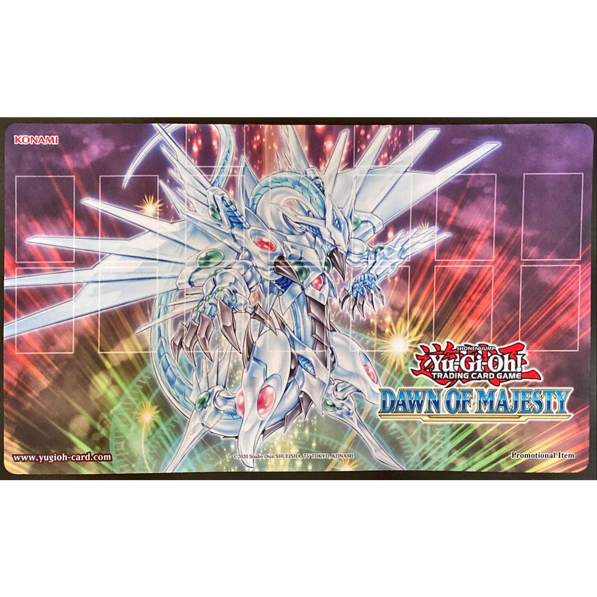 遊戯王 公式 プレイマット シューティング・スター・ドラゴン STBL