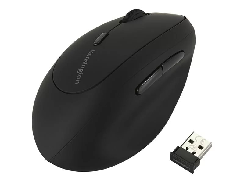 Kensington ProFit Left-Handed Ergo Wireless Mouse - Black