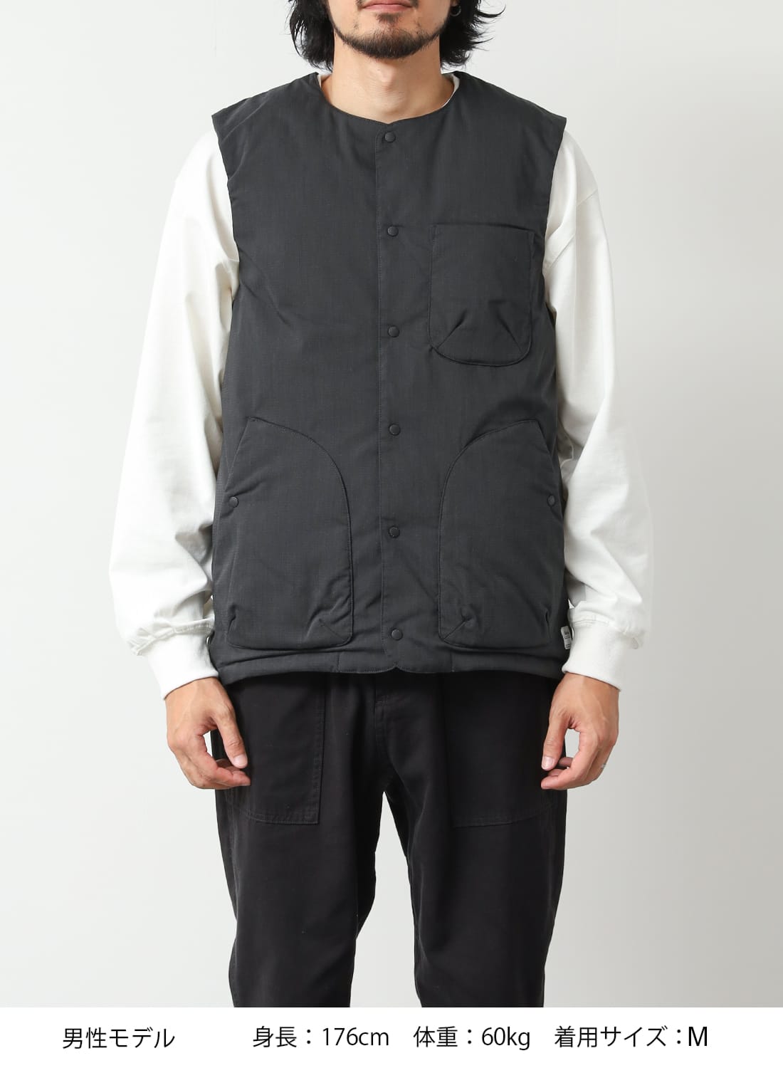 HINOC RIPSTOP INNER DOWN VEST|ヒノックリップストップインナーダウン