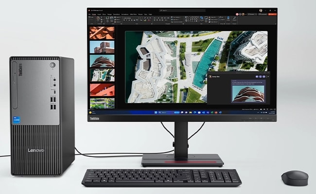 ThinkCentre neo 50t Tower Gen 5 (Intel® Core™) | スタイリッシュで