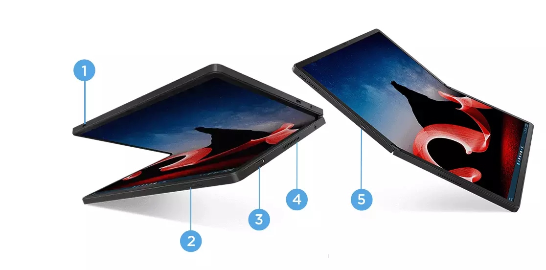 ThinkPad X1 Fold 16.3型 (第12世代Intel® Core™) | 折りたためる16.3
