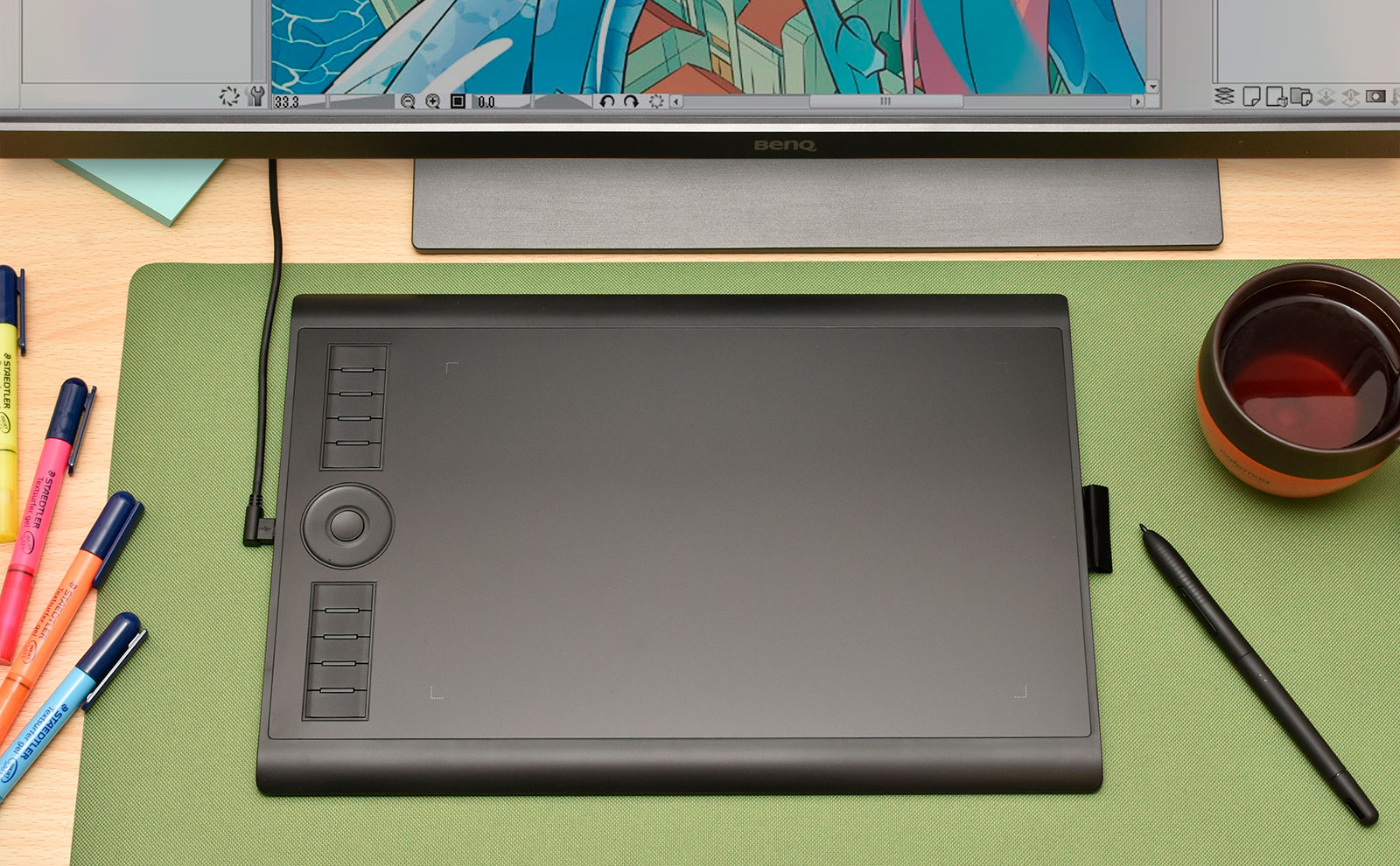 GAOMON 15.6インチIPS液タブ PD1560 - PCまなぶ