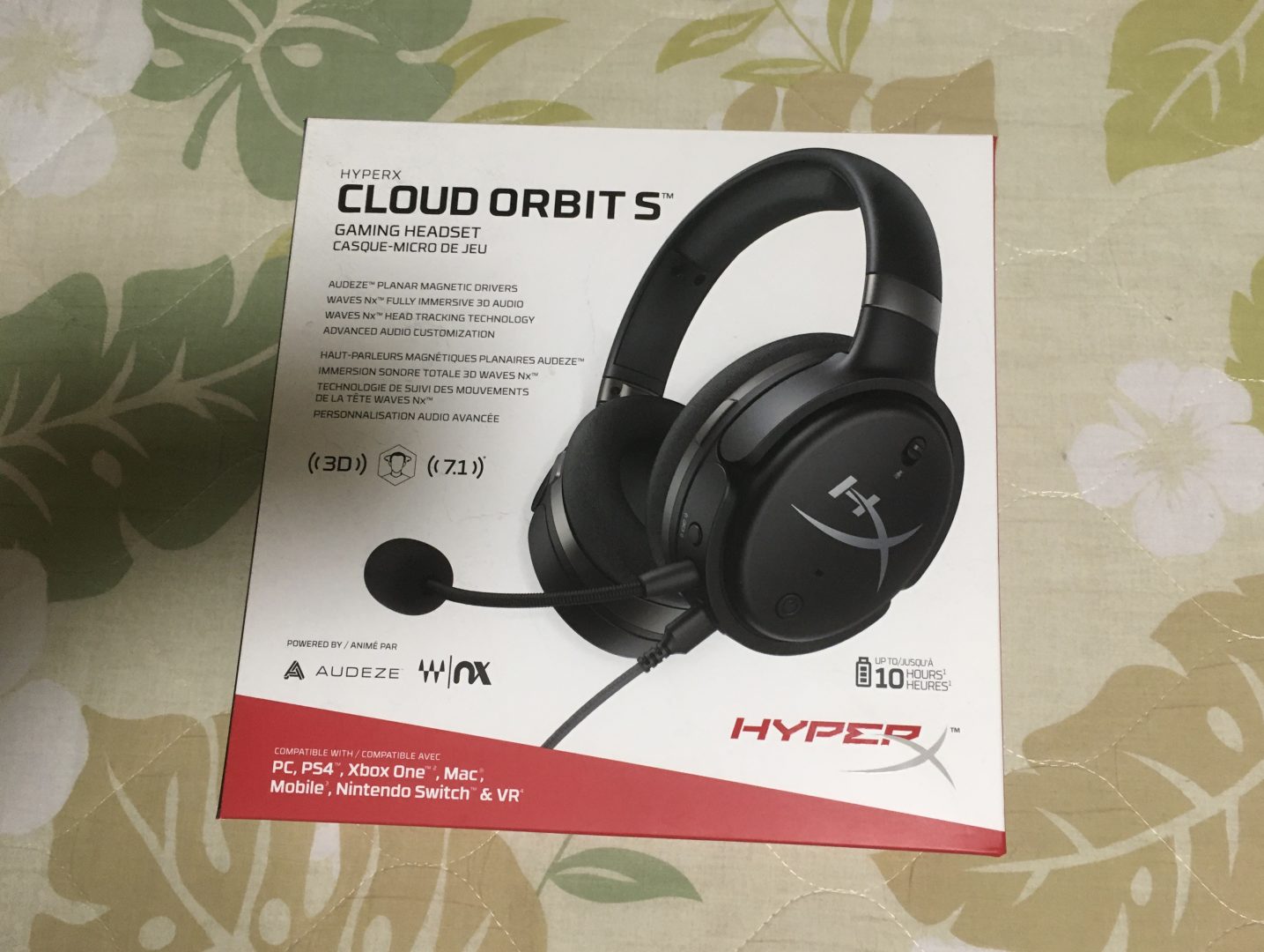 デバイスレビュー】ゲーミングヘッドセット「HyperX Cloud Orbit S
