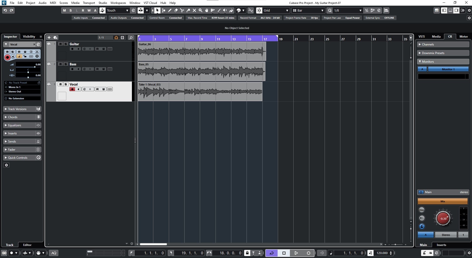 Export Mixdown in Cubase - learn Export Mixdown in Cubase