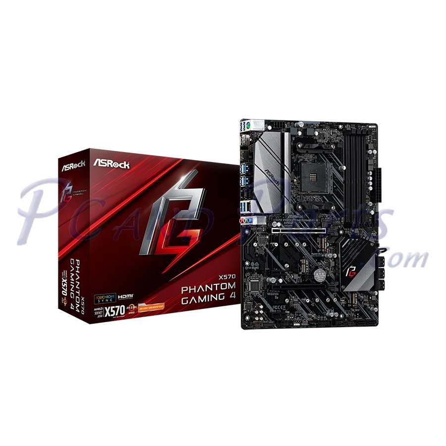 ASRock X570 Phantom Gaming 4 AMD-Ryzen-AM4 |